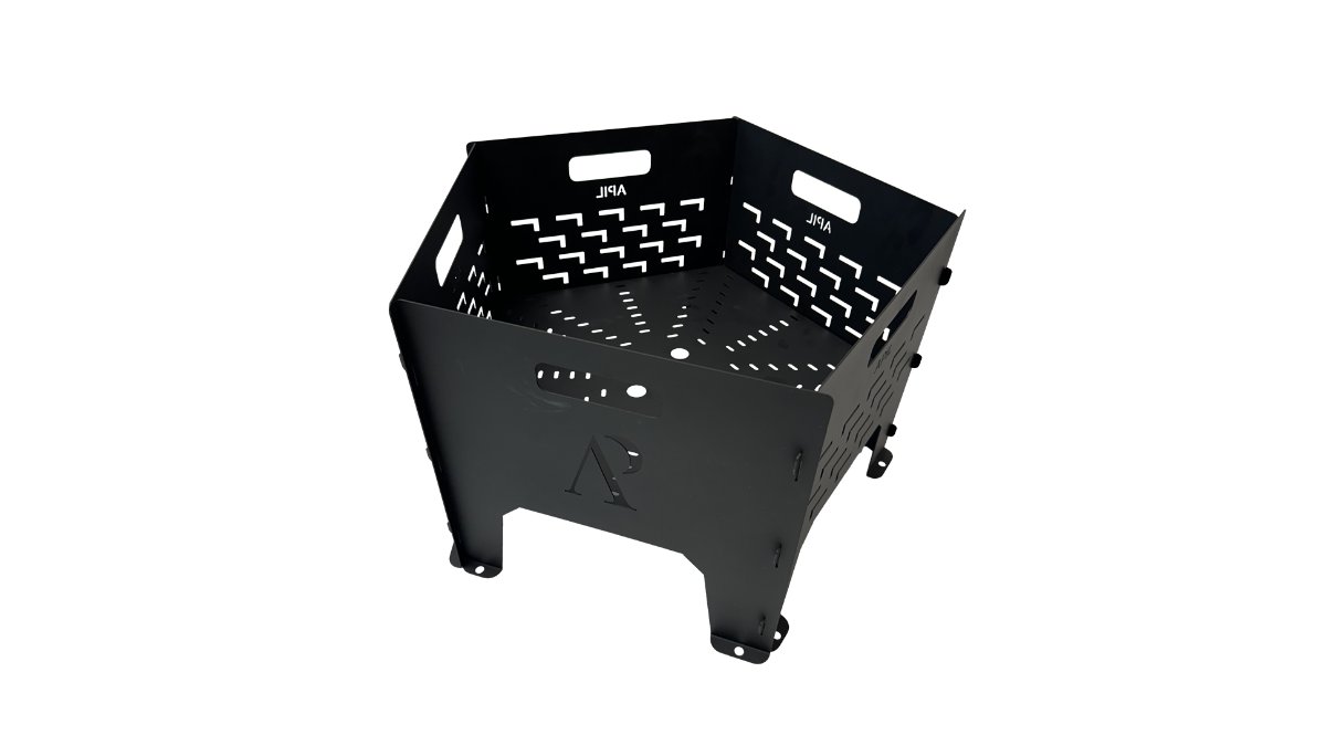 Perfect for Fire Gazing! The Unwarped Apil High Carbon Stab Grill 5