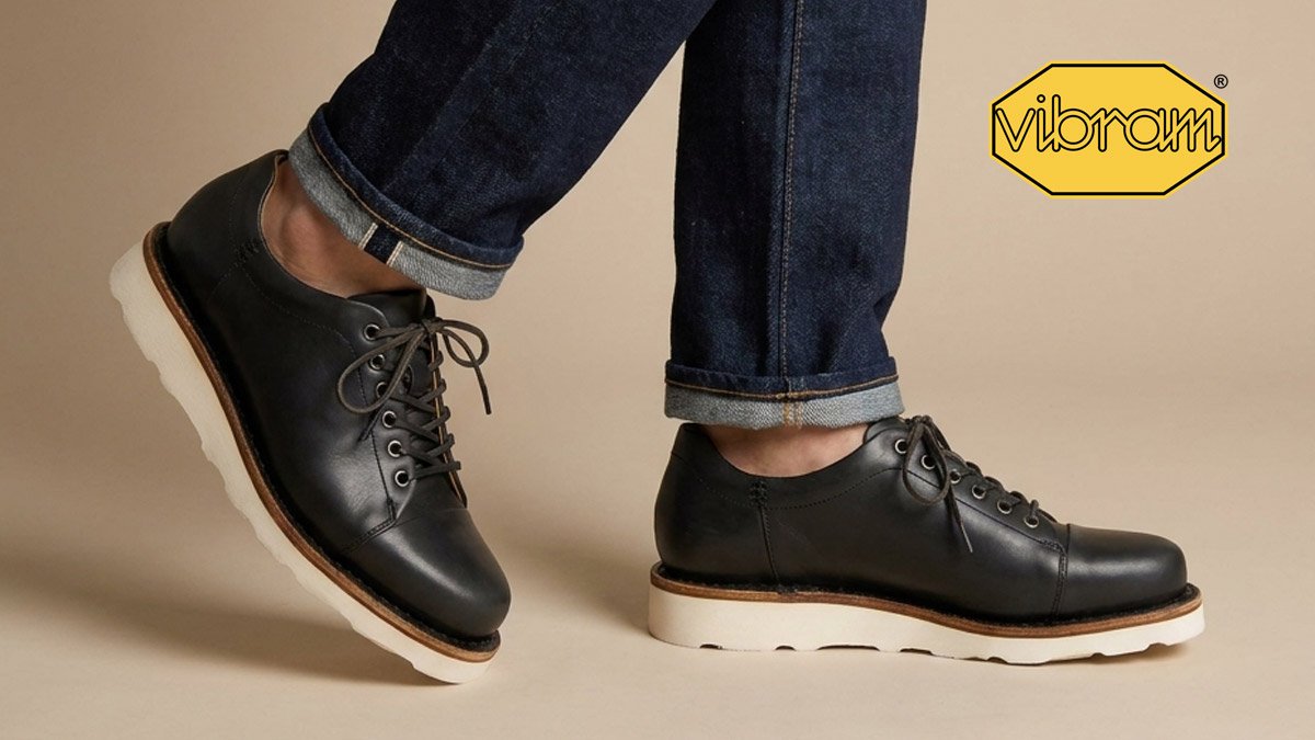 [Leather Laces] Certified Vibram x Goodyear Welt Black Sneakers