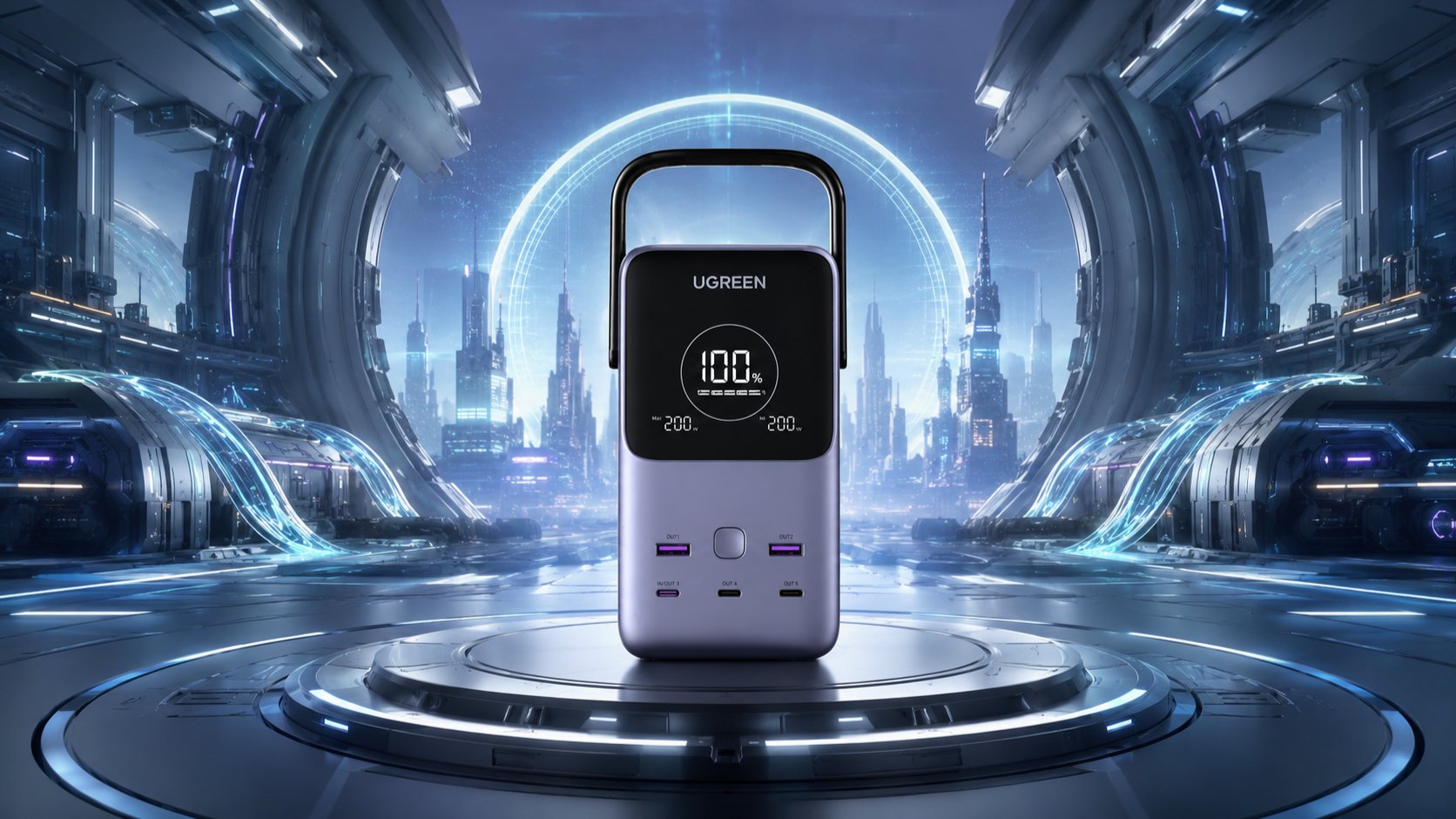⚡앵콜! 300W 출력·48,000mAh 유그린 초대용량 보조배터리
