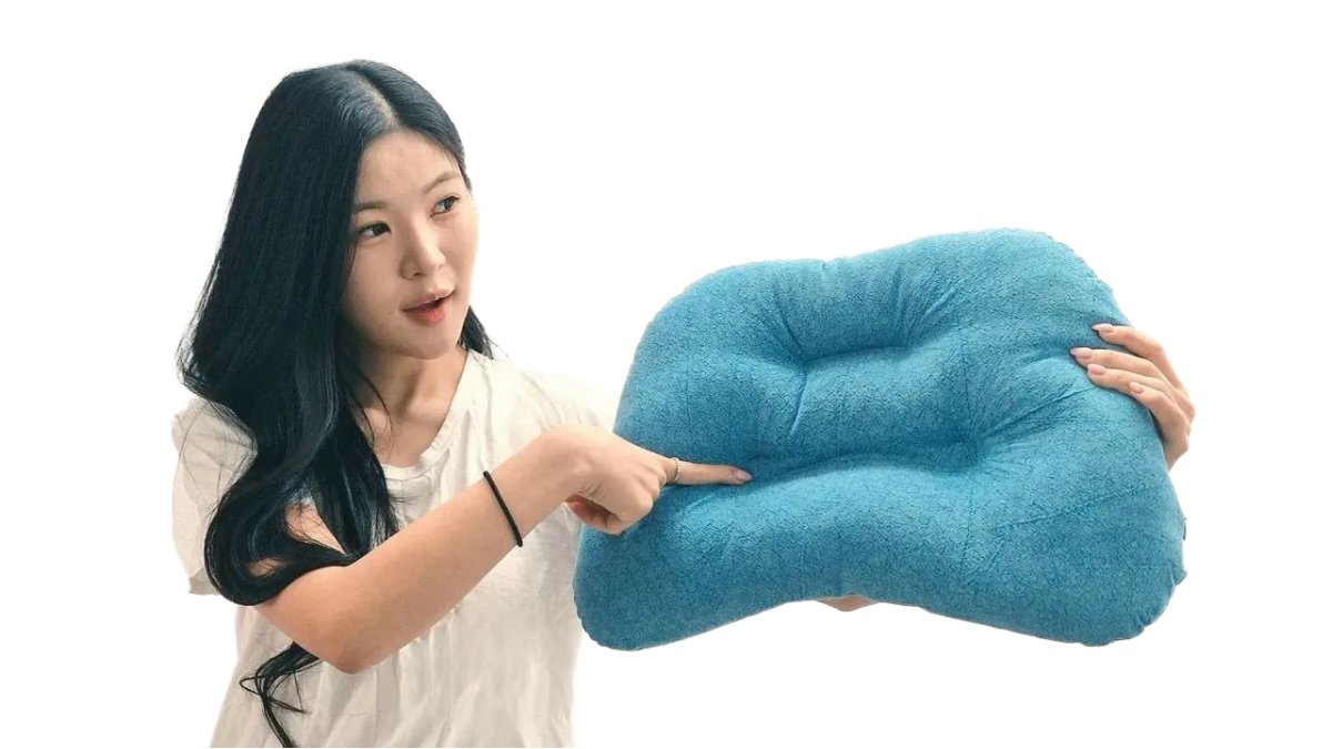 귀까지 생각한 낮은 경추베개, 3D 에어메쉬로 무너짐 없는 편안함  