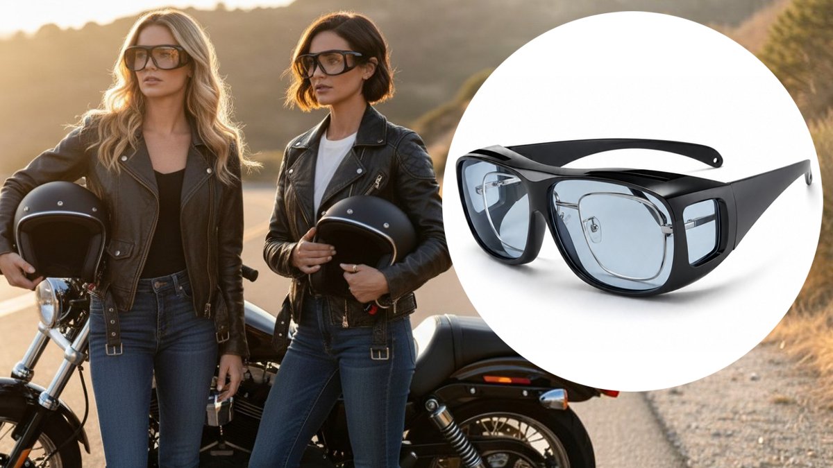 [3rd Encore] Versatile Over-Glasses for Golf Cycling Hiking Running & Everyday