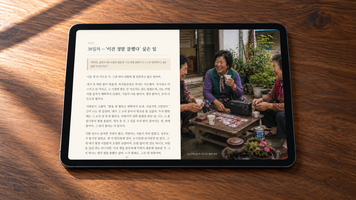 [추석 이색선물] 대필 자서전 말고, 부모님의 목소리로 만드는 스토리북