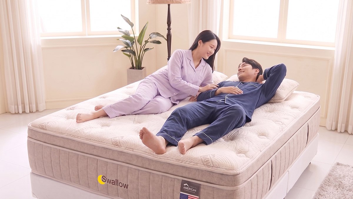 스마트 컨트롤 황토볼로 지키는 편안한 숙면 AI 온열 매트리스