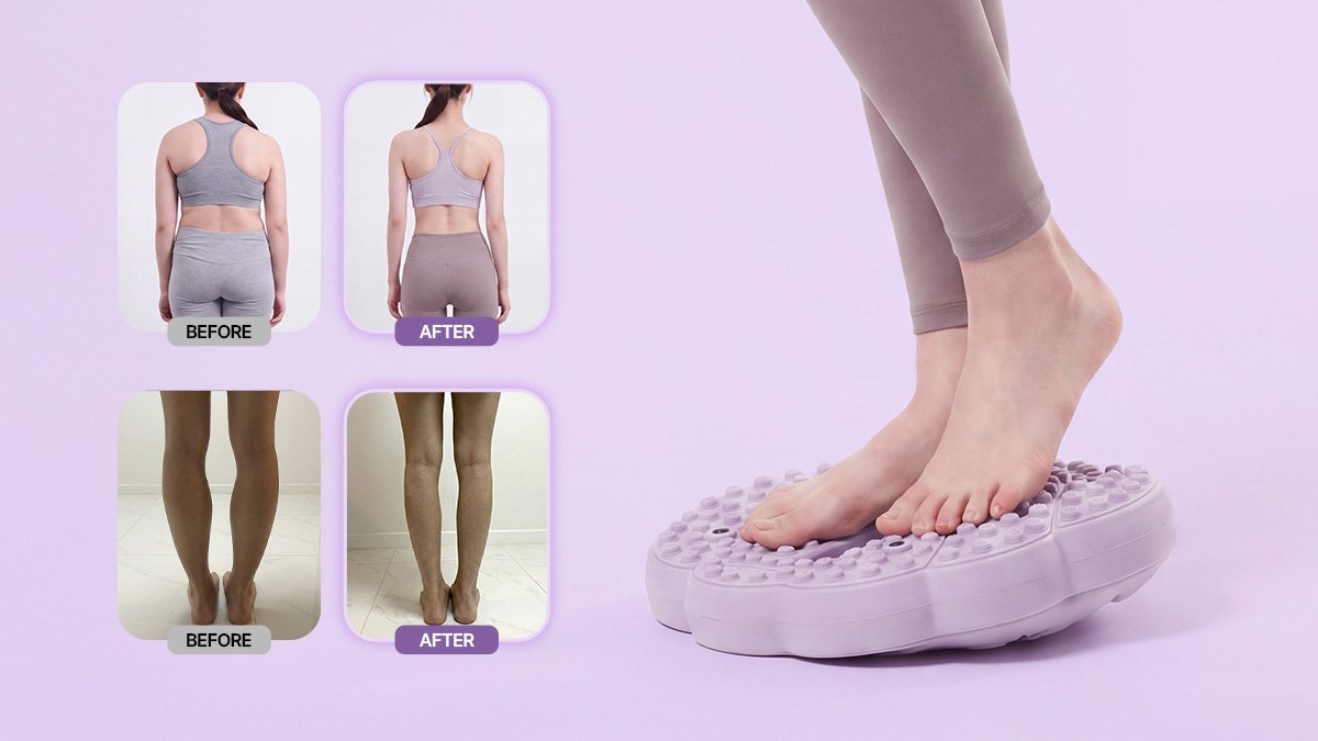 [Just 3 Minutes a Day] Step On and Transform Your Whole Body Line with Balance Burn