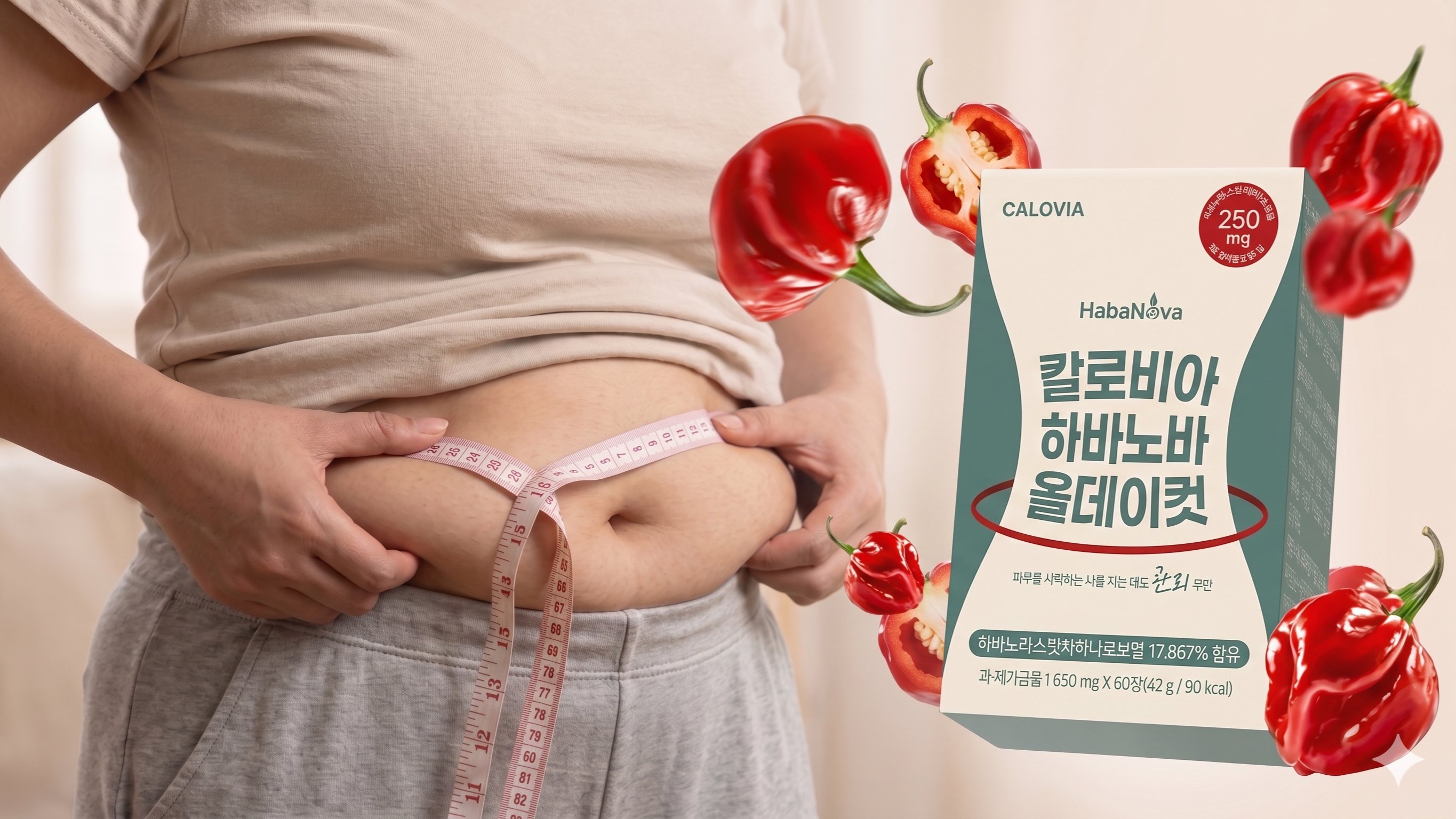 [2차앵콜펀딩] 나잇살박살 온라인대란 칼로비아 하바노바 올데이컷